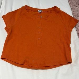 Garage cropped tee (size small)